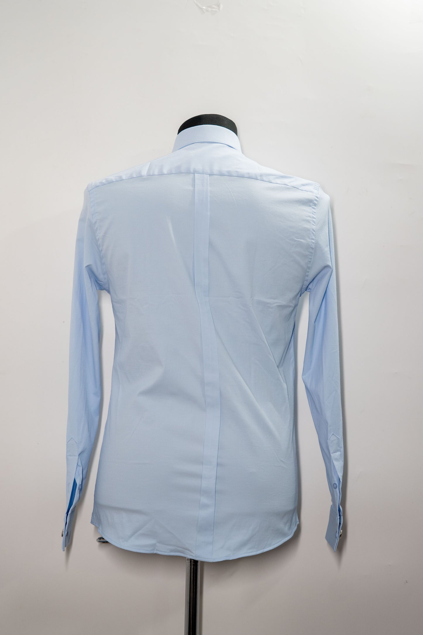 Cămașă elegantă "Blue Clarity" cu guler clasic