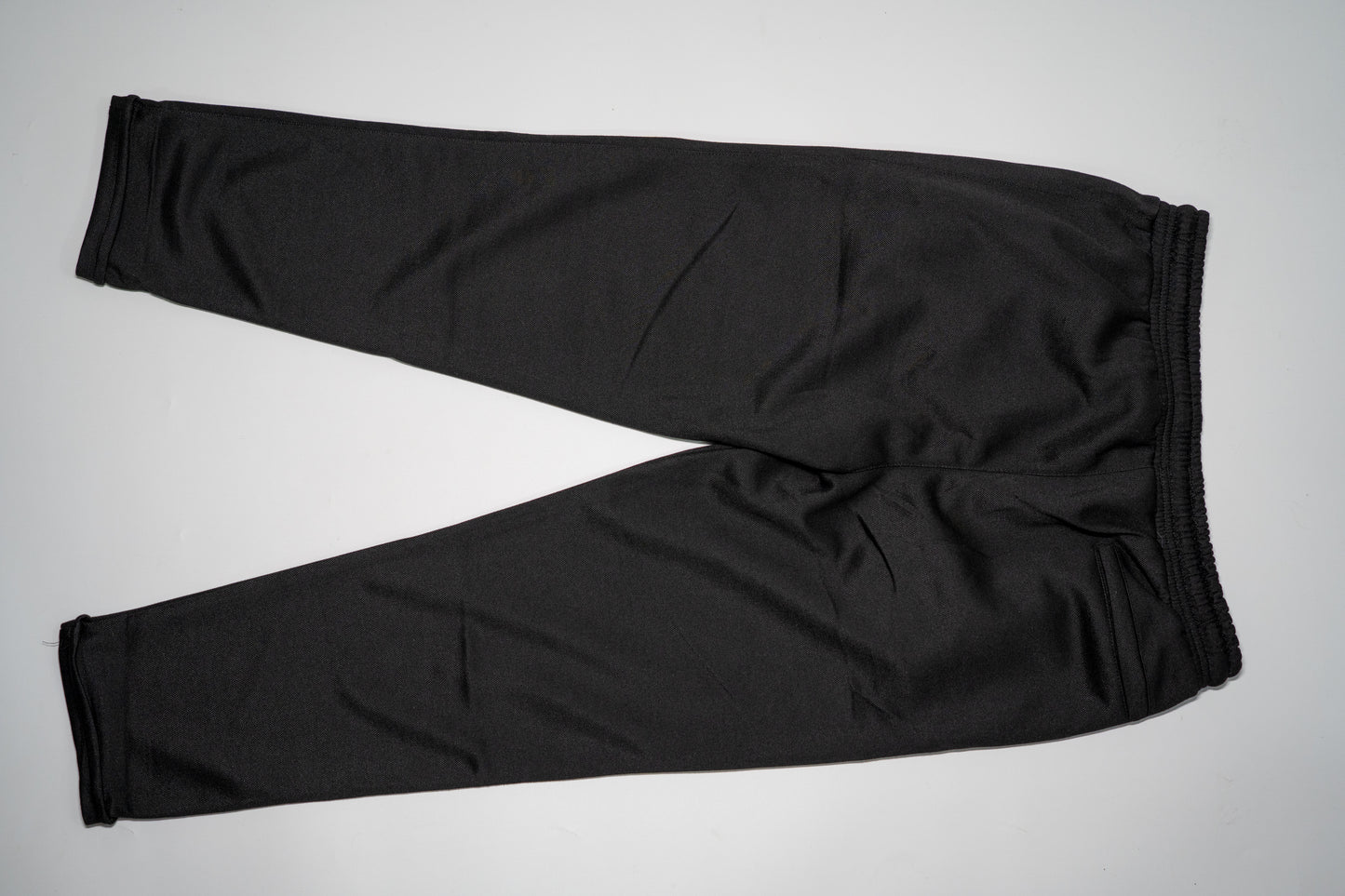 Joggeri eleganți "Black Drift" cu șnur metalic