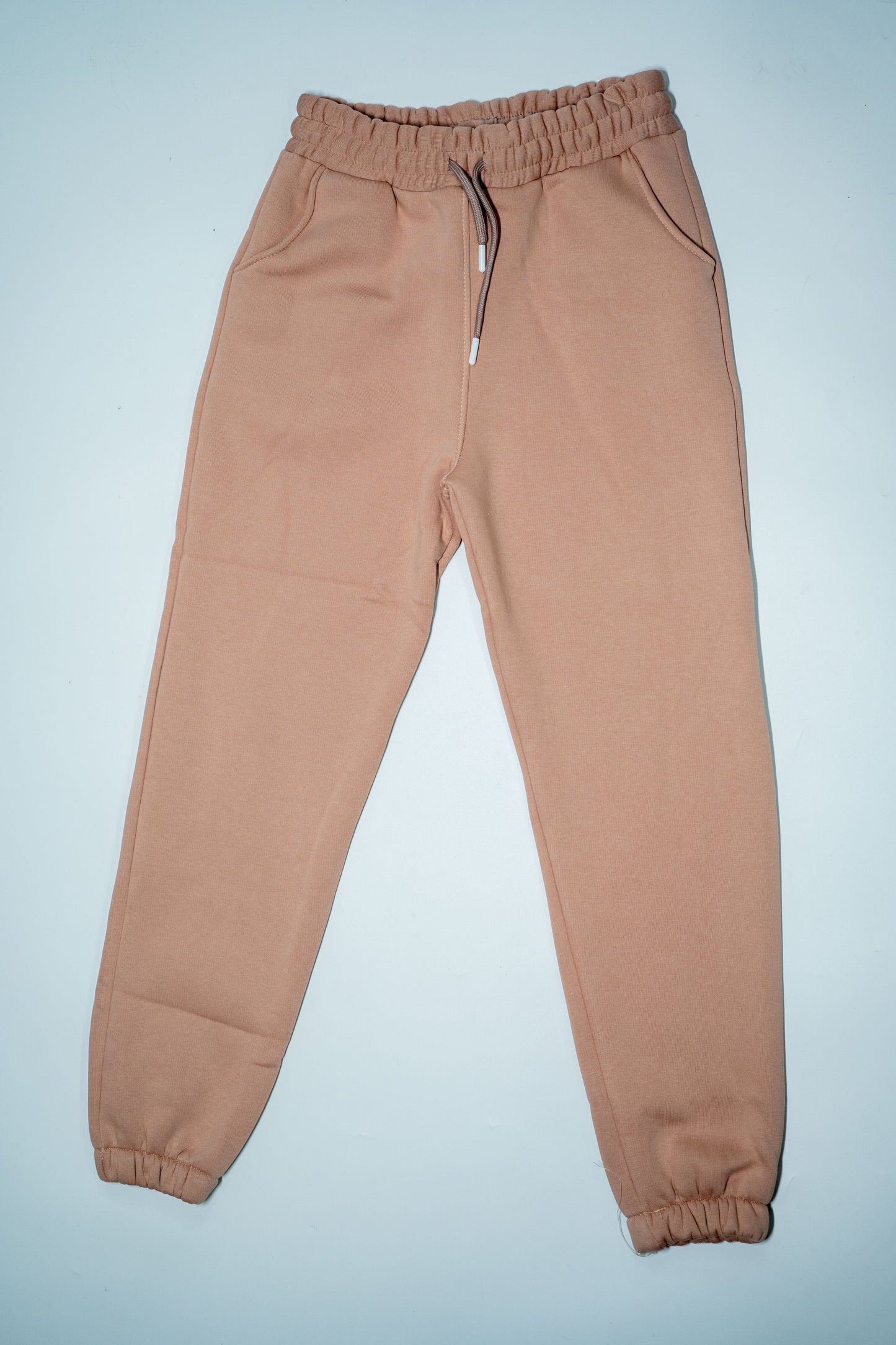 Joggeri eleganți "Sand Drift" cu talie elastică